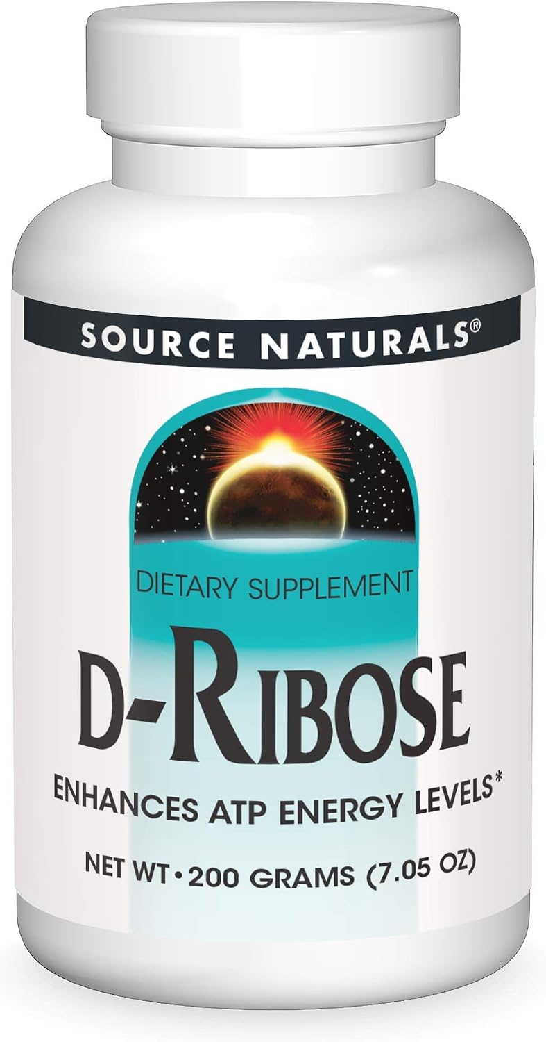 Source Naturals D-Ribosa en Polvo - 200 Gramos
