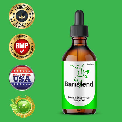 (2 Pack) Barislend Drops, Fórmula de Máxima Fuerza Natural, Suplemento Líquido Barislend Drops, Extracto Oficial de Vitaminas
