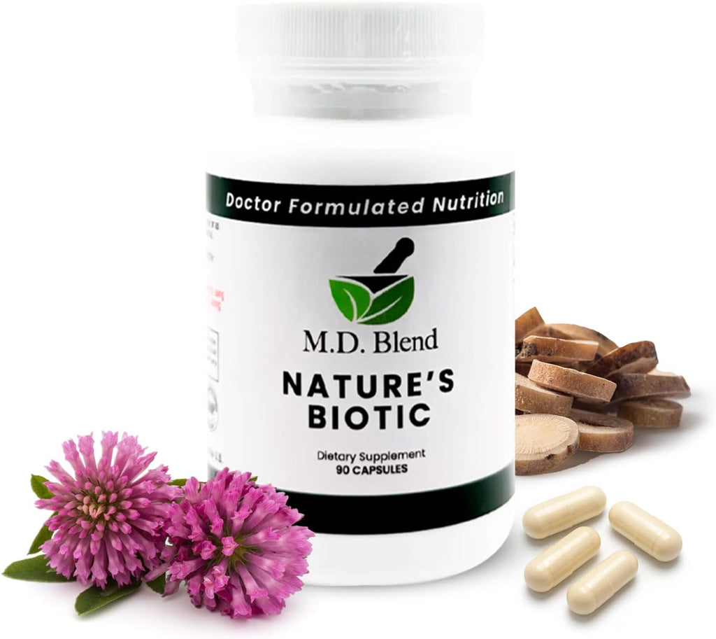 Nature's Biotic Berberine con Complejo de Orégano, Ajo, Vitaminas C y B6, Magnesio y Zinc, 90 Cápsulas