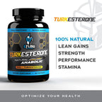 eFlow Nutrition Turkesterone - Suplemento Deportivo de Alta Absorción 60 Cápsulas