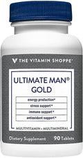 Ultimate Man Multivitamínico para Hombres - Alta Potencia - 90 Comprimidos