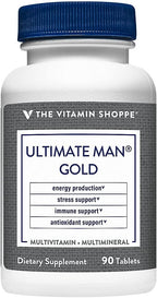 Ultimate Man Multivitamínico para Hombres - Alta Potencia - 90 Comprimidos