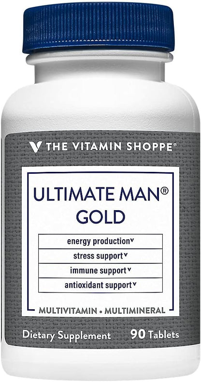 Ultimate Man Multivitamínico para Hombres - – Apoyo energético: Las vitaminas del grupo B contribuyen al – Image 1