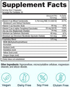 VitaMedica Clear Skin Vitamin Formula – Suplemento vitamínico para una piel sana | 60 cápsulas