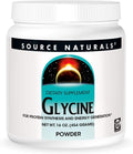 Glicina en polvo Source Naturals, 454 g
