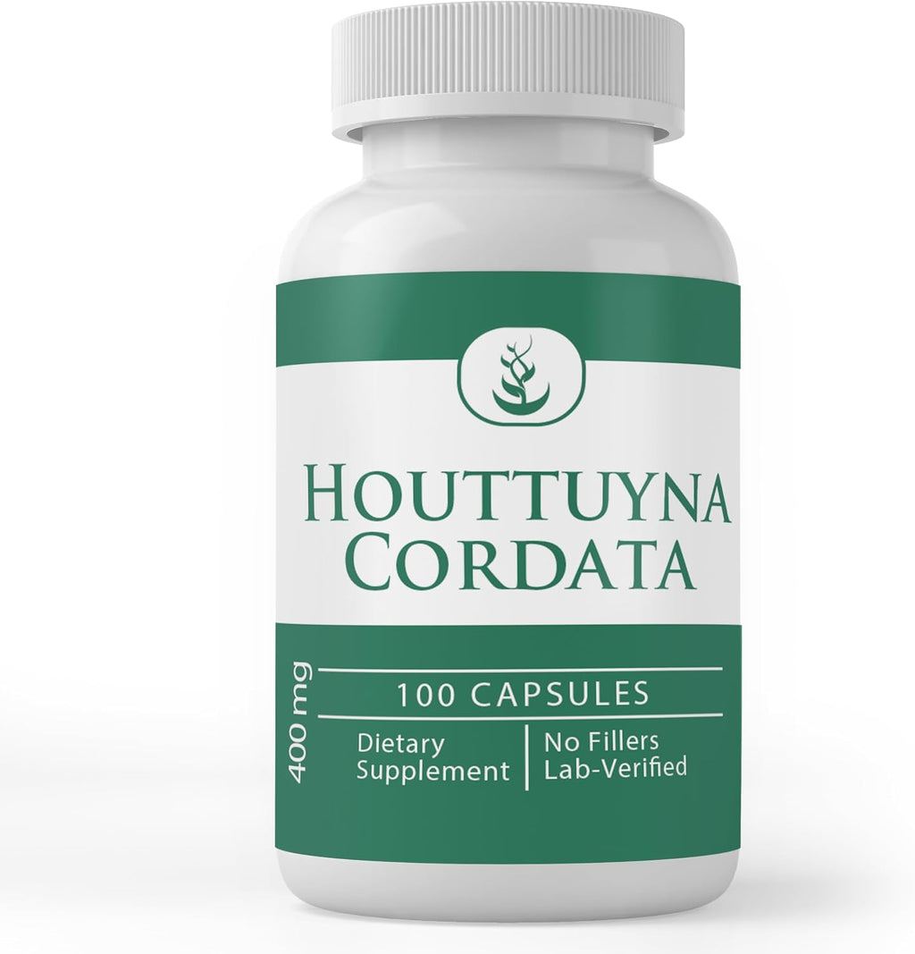 Pure Original Ingredients Houttuynia Cordata (100 Cápsulas) Siempre Puro, Sin Aditivos ni Rellenos, Verificado en Laboratorio