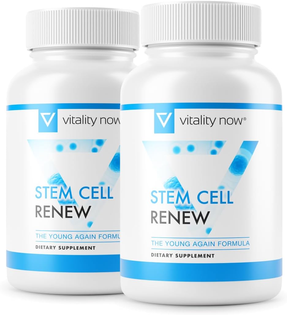 Stem Cell Renew - Complemento para el Apoyo de Células Madre (60 cápsulas)