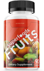 Superfoods Greens & Veggies, Fruits and Reds Cápsulas – Suplemento de Frutas y Verduras, Apoyo Digestivo e Inmunológico, 540 Cápsulas – Alpha Pure