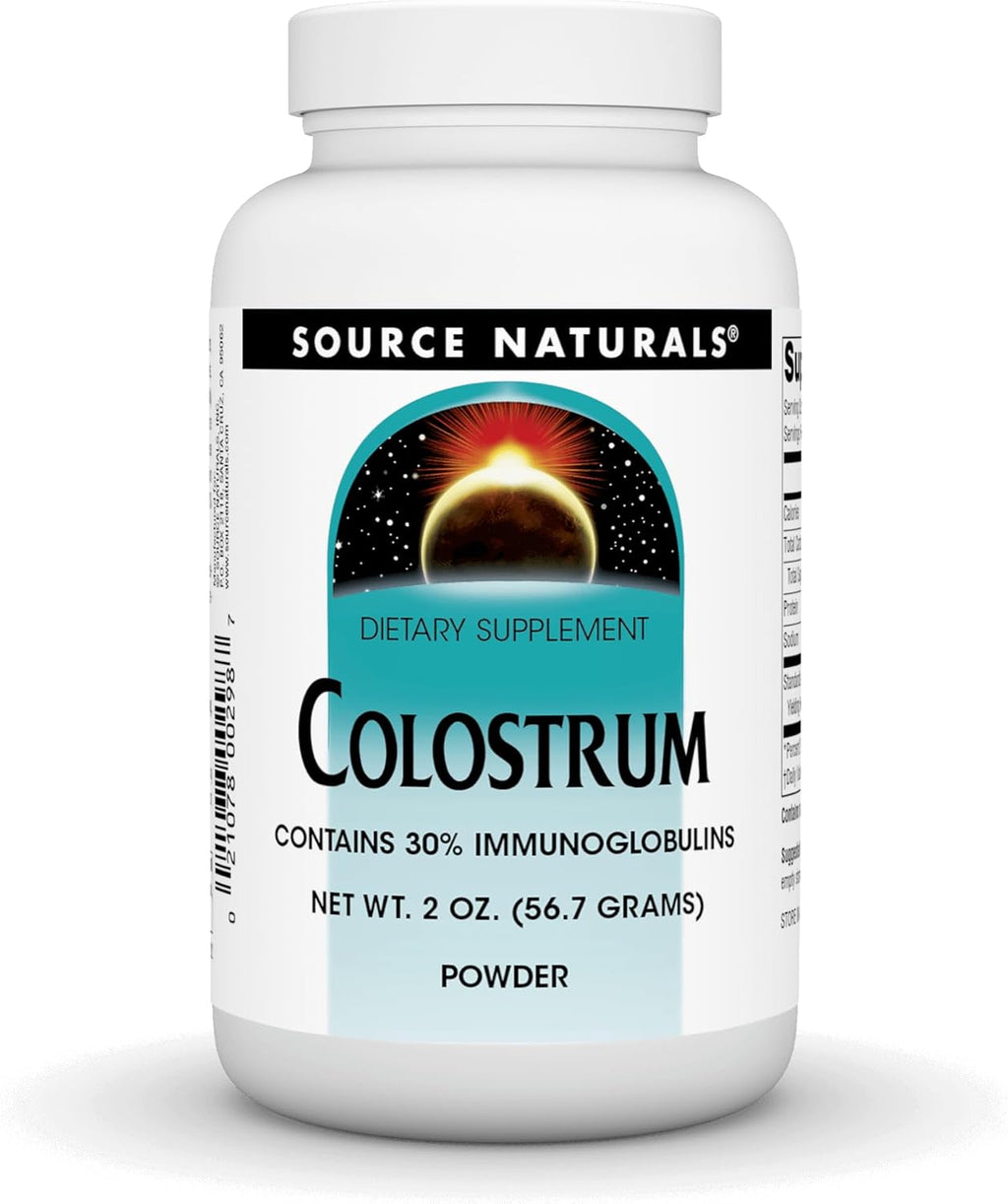 Source Naturals Calostro con 30% Inmunoglobulinas, 57 g Polvo