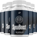 SynaBoost Complemento Alimenticio para la Memoria y la Concentración – Fórmula Máxima Potencia Todo Natural (5 Paquetes – 300 Cápsulas)