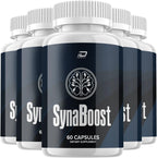 SynaBoost Complemento Alimenticio para la Memoria y la Concentración – Fórmula Máxima Potencia Todo Natural (5 Paquetes – 300 Cápsulas)