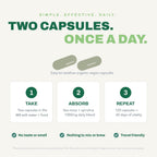 Cápsulas de Musgo Marino y Espirulina - Complemento Alimenticio Natural - 120 Cápsulas