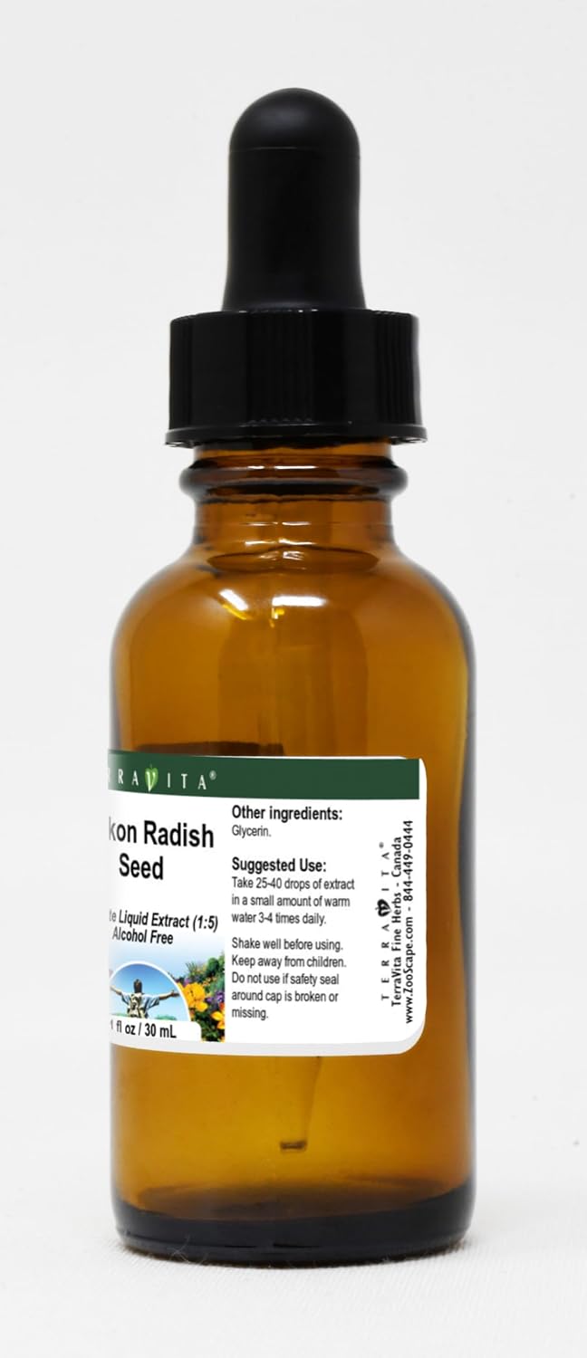 Extracto Líquido de Semilla de Rábano Daikon en Glicerita (1:5) - Sin Sabor (30 ml)