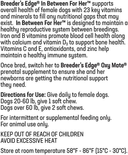 Breeder's Edge in Between for Her - – Hierro : componente esencial de la hemoglobina, que transporta oxígeno a los – Image 9