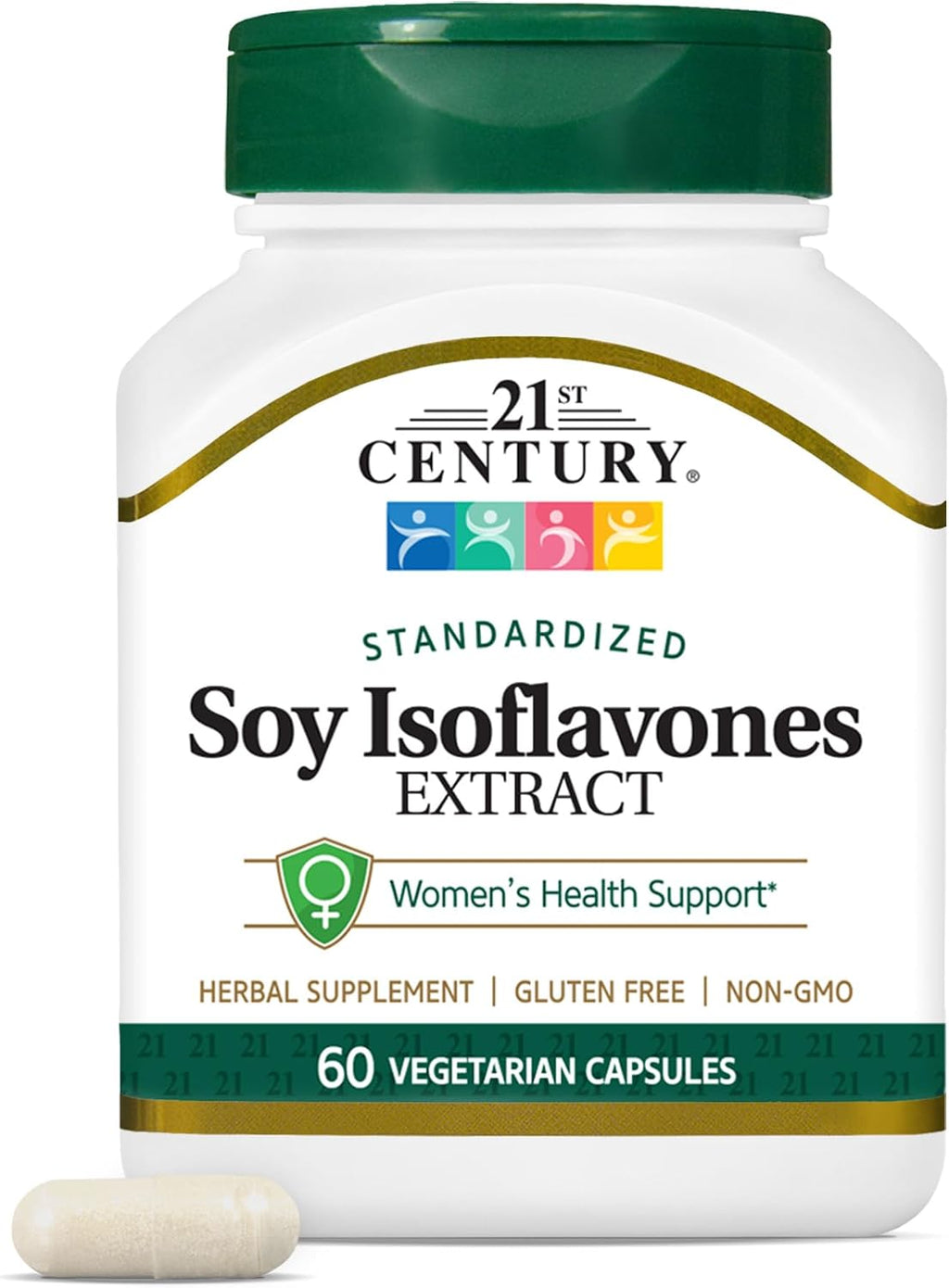 21st Century Soy Isoflavones, 60 Vegan Capsules