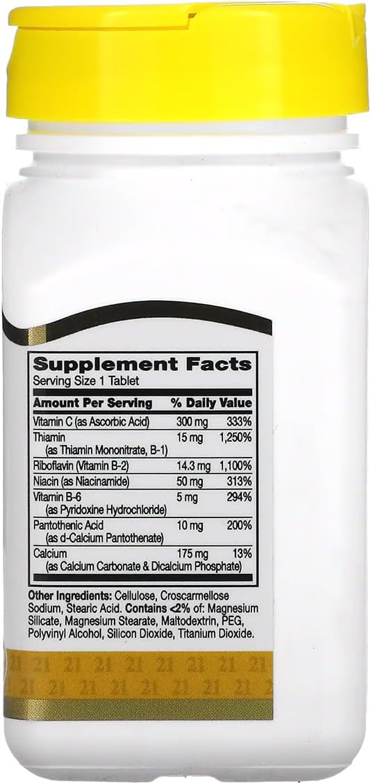 B-Complex with Vitamin C - 100 Capsules