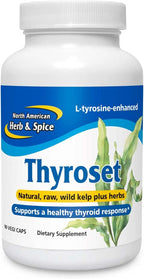 Thyroset – 90 Cápsulas – Algas Marinas y Hierbas Silvestres