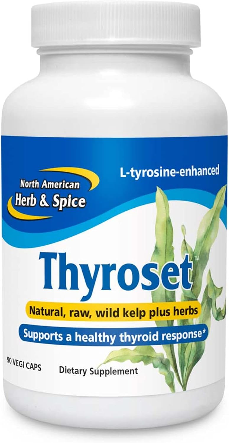 Thyroset – 90 Cápsulas – Algas Marinas y Hierbas Silvestres