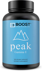 BoostCeuticals Gamma E 90mg Tocoferoles Mixtos - 180 Cápsulas Veganas