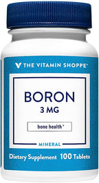 Boron 3 mg Chelate – High Absorption Formula (100 Tablets)