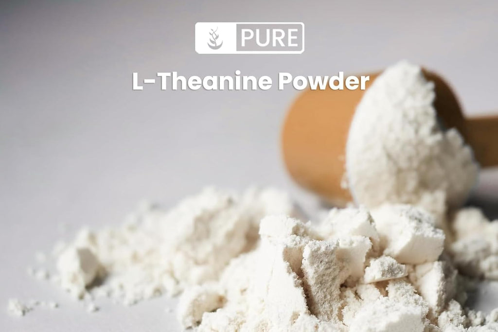 PURE ORIGINAL INGREDIENTS L-Theanina en Polvo 113g - Suplemento de Aminoácidos, Sin Aditivos ni Rellenos