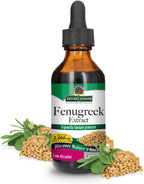 Nature's Answer Extracto de Semilla de Fenogreco con Alcohol Orgánico - 1 Onza Líquida