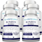 Approved Science Bonesyl - Fortalece los Huesos - K2, Magnesio, BioPerine - 180 Comprimidos Veganos