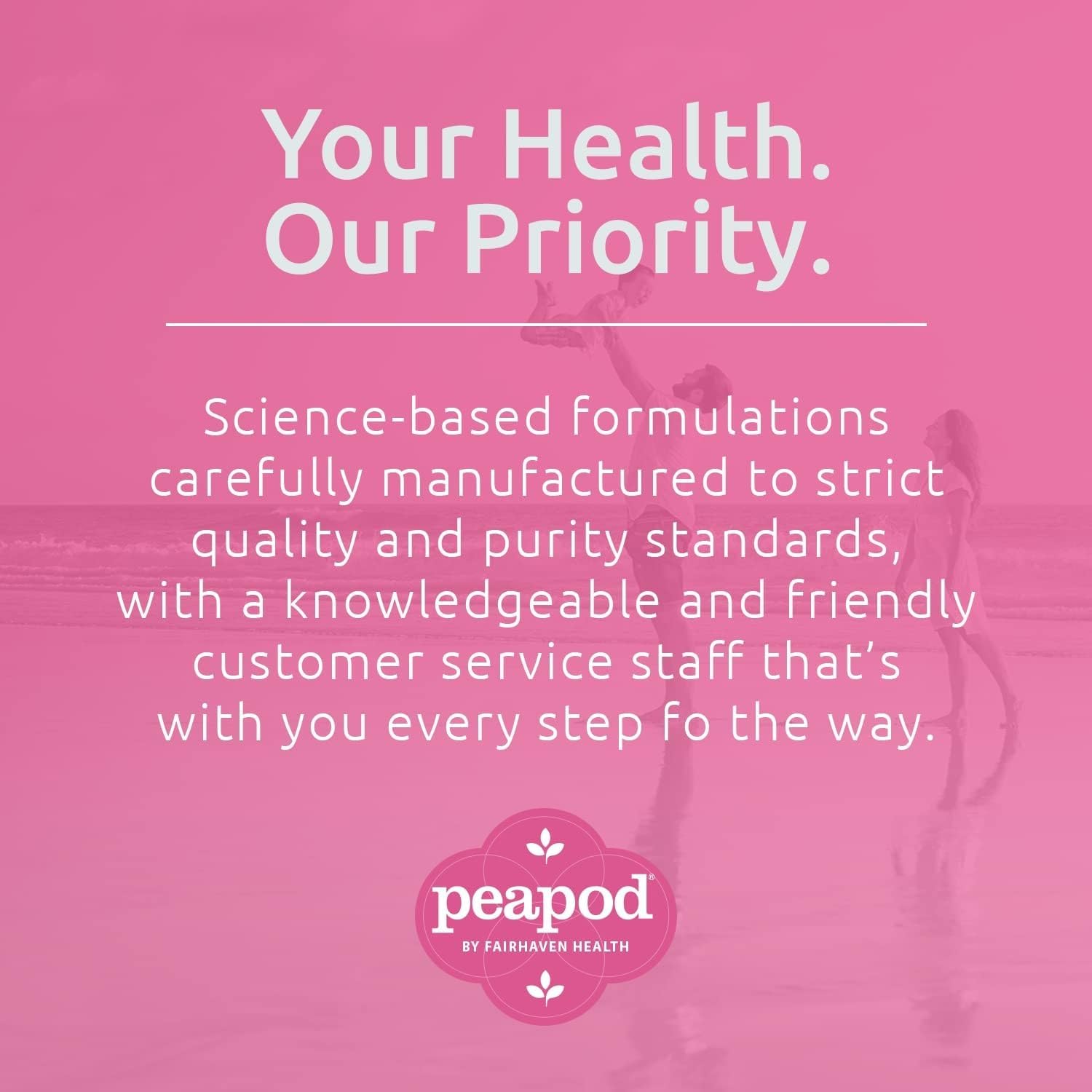 Fairhaven Health Peapod Prenatal Multivitamin - 1 al Día, Sabor Vainilla - 60 Comprimidos (2 Meses de Suministro)