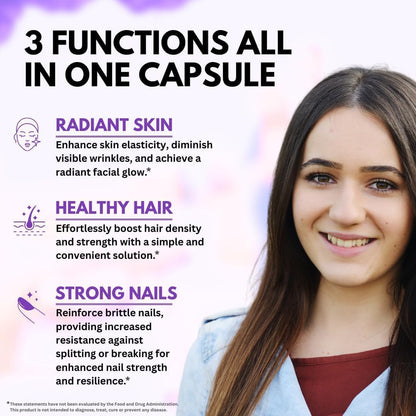 Vitboost Biotina con Ácido Hialurónico, – El mantenimiento del cabello en condiciones normales. – Image 3