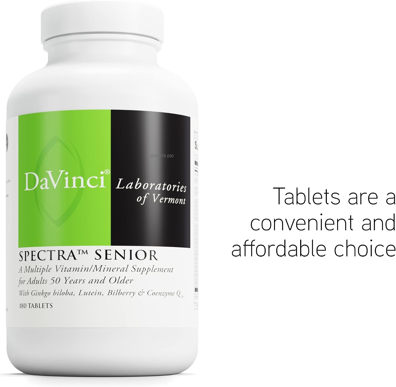 DAVINCI Labs Spectra Senior - Complemento alimenticio para apoyo cardiovascular, ocular y antioxidante - 180 cápsulas