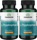 Swanson L-Tryptophan – 500 mg, 60 Capsules