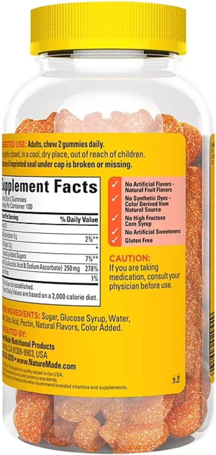 Adventure Home Extra Strength Vitamina C 500 mg - 180 Gominolas (90 Días de Suministro)