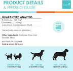 NUSENTIA UTRIN – Soporte Urinario para Perros y Gatos – Arándano y D-Mannosa – Salud de la Vejiga e Incontinencia, 60 Dosis