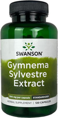 Swanson Gymnema Sylvestre Extract 300 mg 120 Cápsulas