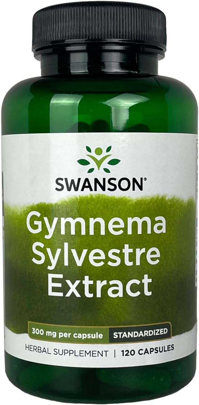 Swanson Gymnema Sylvestre Extract 300 mg 120 Cápsulas