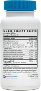 NeuroScience TravaGen - Emotional Support & Stress Relief with L-Tryptophan, L-Theanine, & B Vitamins (120 Capsules)