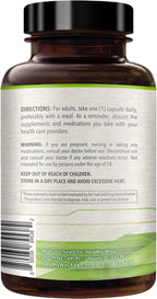 HealthyWayRx SAM-e 500mg - S-Adenosil-L-Metionina - 180 Cápsulas para Apoyo Cerebral y Hepático