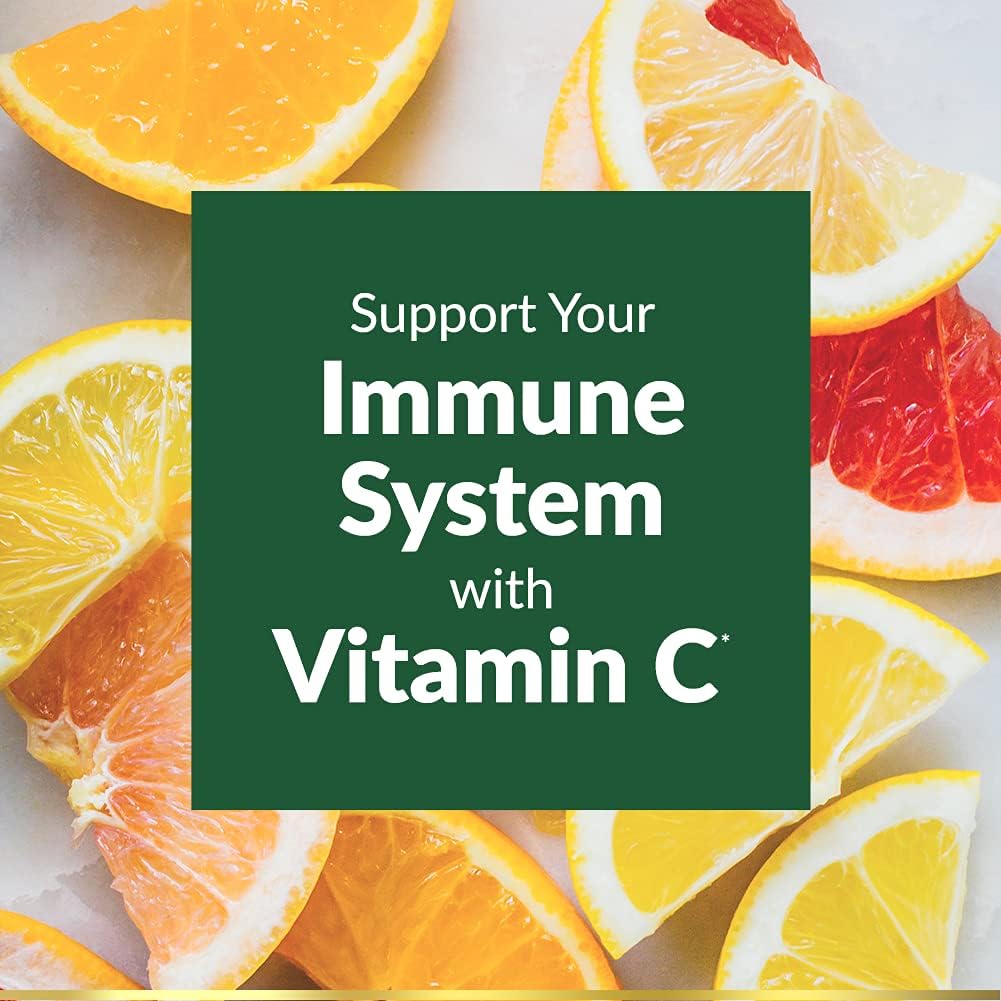 Nature's Bounty Vitamina C 1000 mg, 300 Caplets Vegetarianos