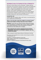 Nordic Naturals Women’s Multivitamin Extra Strength - Multivitamínico para Mujeres - Apoyo para Piel, Cabello, Energía y Huesos - 20 Nutrientes Esenciales - 60 Comprimidos - 30 Dosis