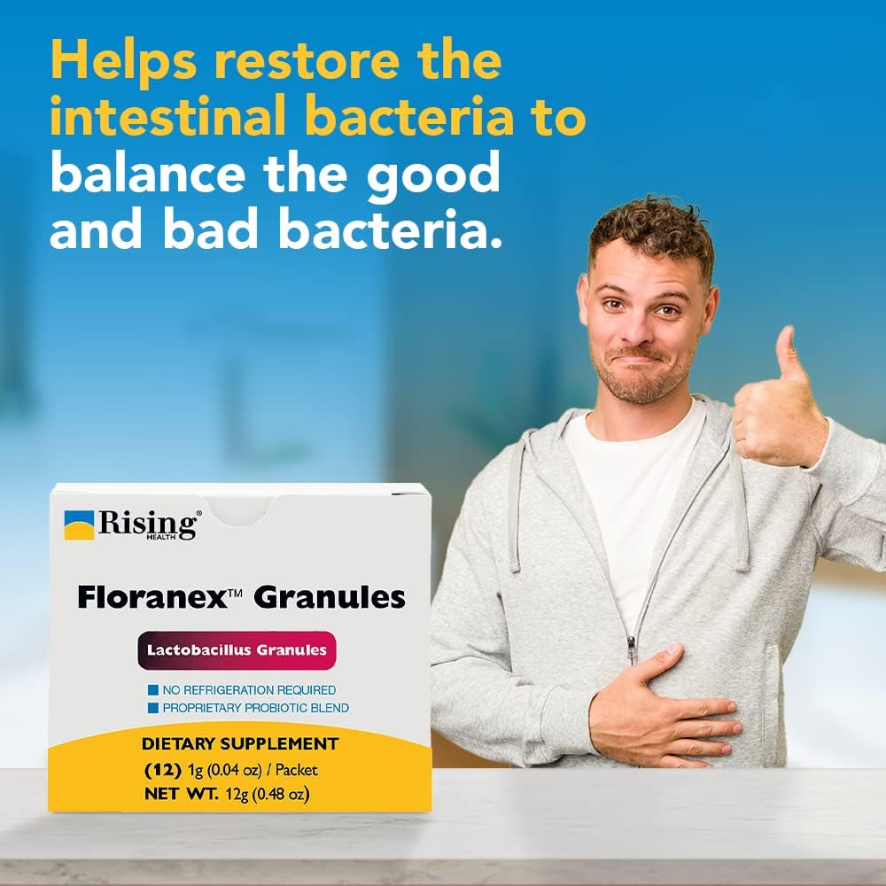 Floranex™ Lactobacillus Probiótico en Gránulos - 12 Sobres