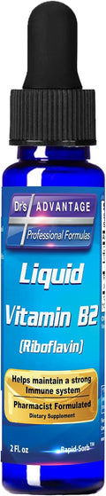 Dr's Advantage Vitamina B2 (Riboflavina) Líquida - 2 oz (59 ml)