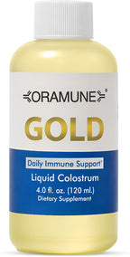 Oramune Gold Soporte Inmunológico – Calostro bovino líquido con factores de transferencia y lactoferrina (118 ml)