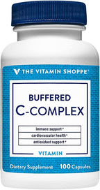 The Vitamin Shoppe Complejo C Amortiguado, 100 Cápsulas