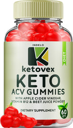 Ketovex Keto BHB Gummies Advanced Formula - Gomitas Keto con ACV y B12, 60 unidades