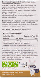 Waterfall D-Mannose Niños Sabor Fresa - D-Manosa Natural de Abedul (Sweet Cures)