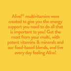 Nature's Way Alive! Multivitamínico Diario Energy 22 Vitaminas y Minerales 60 Comprimidos (Pack de 2)