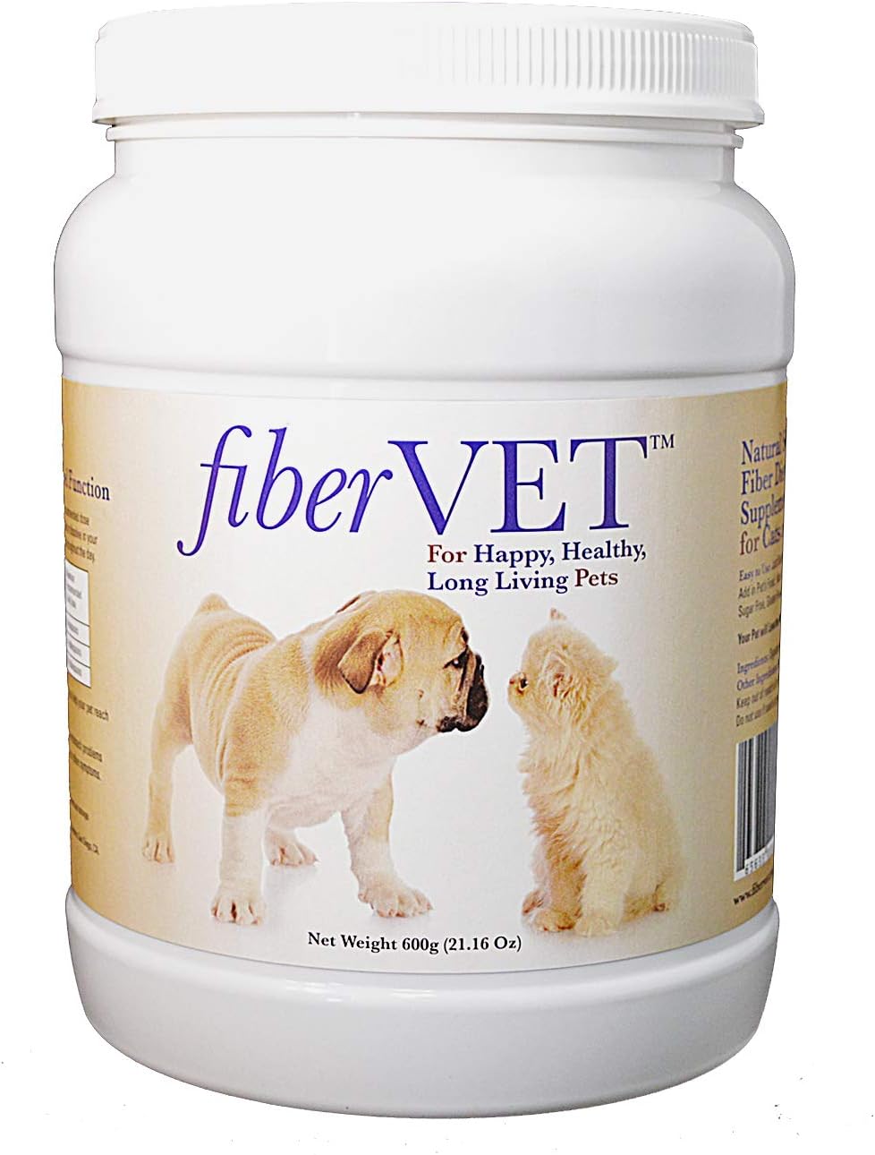 FiberVET - Suplemento de Fibra para Perros y Gatos - Recomendado por Veterinarios