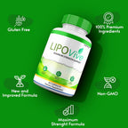 LipoVive Cápsulas, Fórmula Avanzada de Máxima Potencia, Suplemento Premium con Ingredientes Naturales (2 Envases)