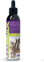 UroMAXX Tratamiento Urinario para Perros y Gatos, Soporte para Vejiga y Riñones, con Arándano y Glucosamina, Sabor a Salmón, 2 Botellas de 177 ml