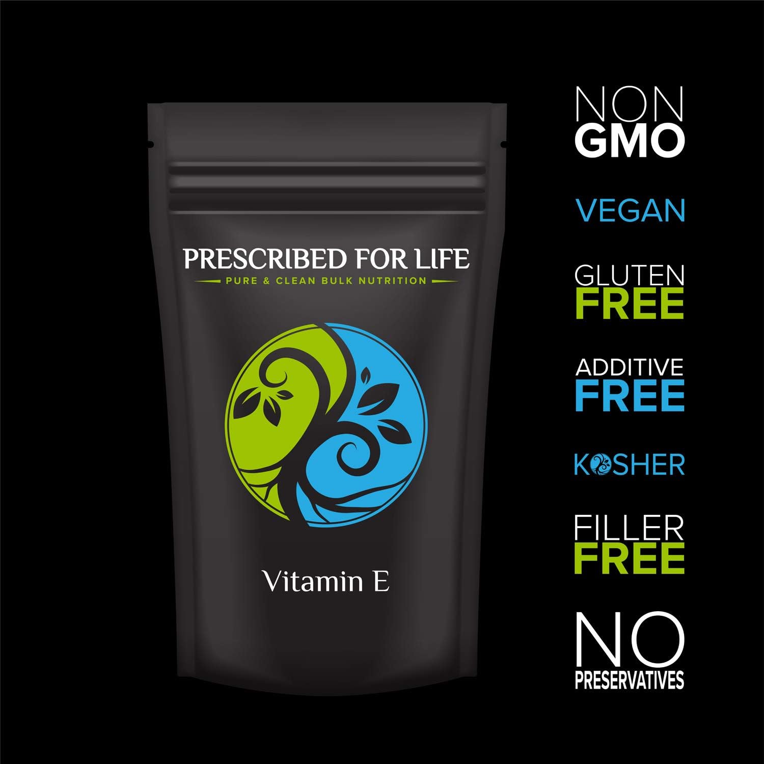 Prescribed for Life Vitamin E - Vitamin-E Succinate Powder (Tocopheryl Succinate-D), 10 kg